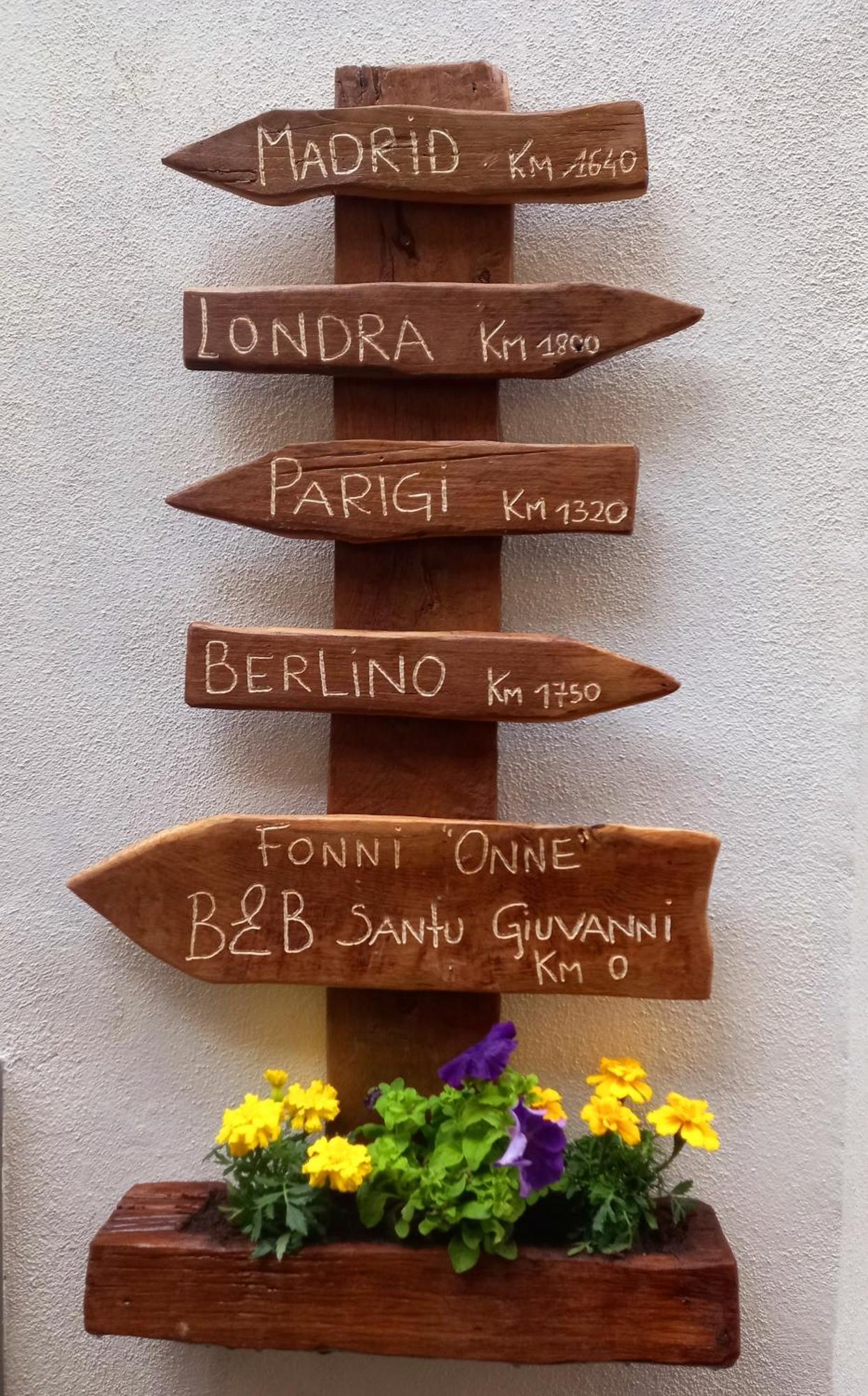 "B&B Santu Giuvanni" Fonni Εξωτερικό φωτογραφία